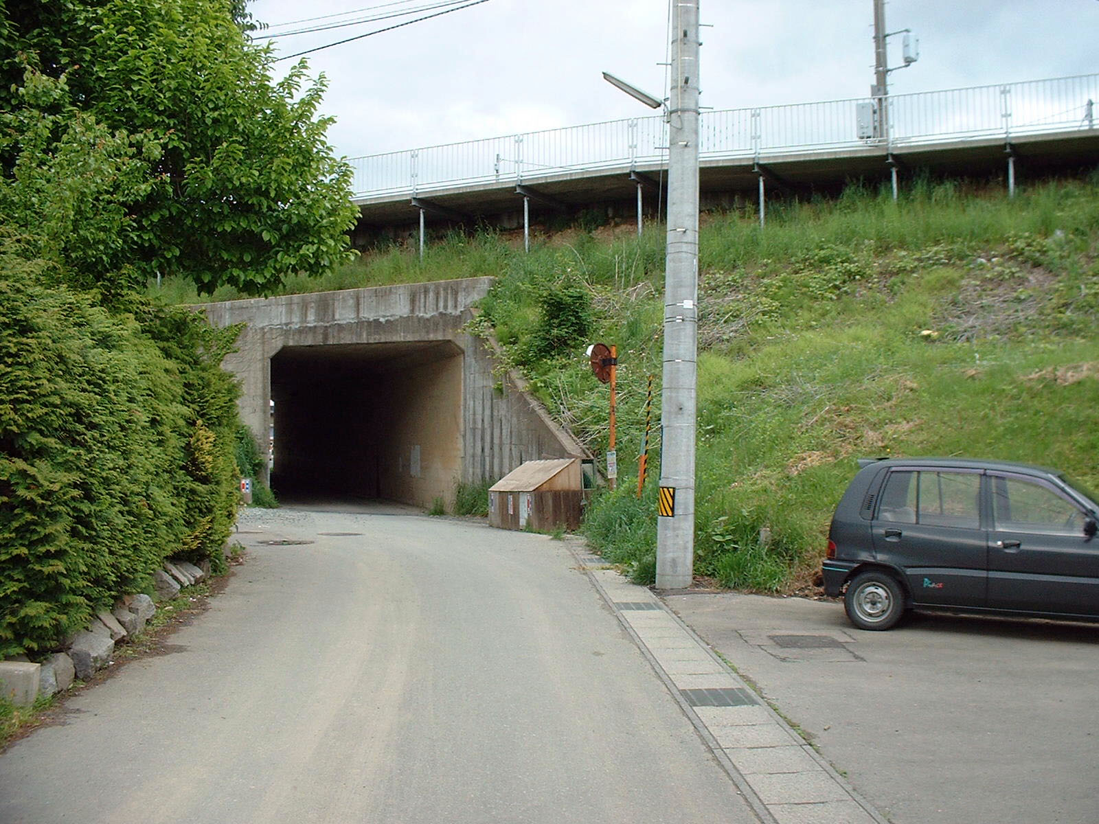 国道4号線下トンネル